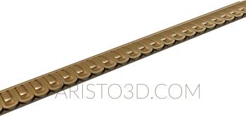 Baguette (BG_0751) 3D model for CNC machine